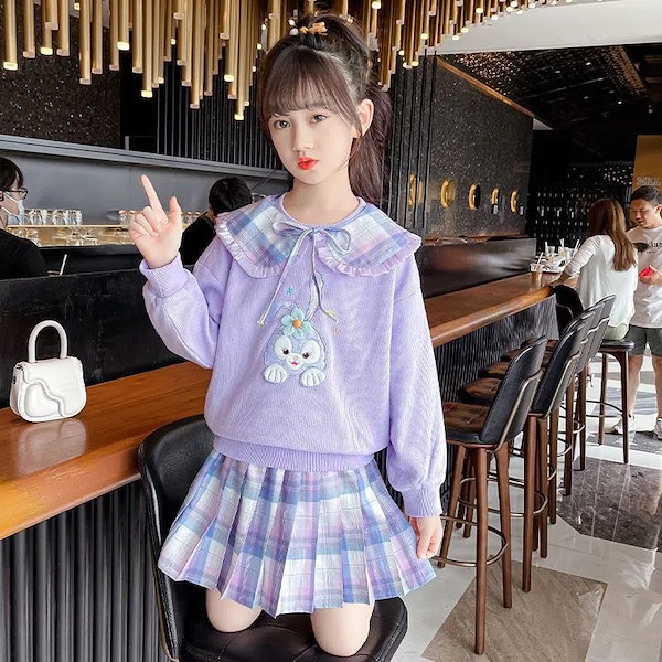 Qoo10] リーナベル 子供服 パーカー スカート