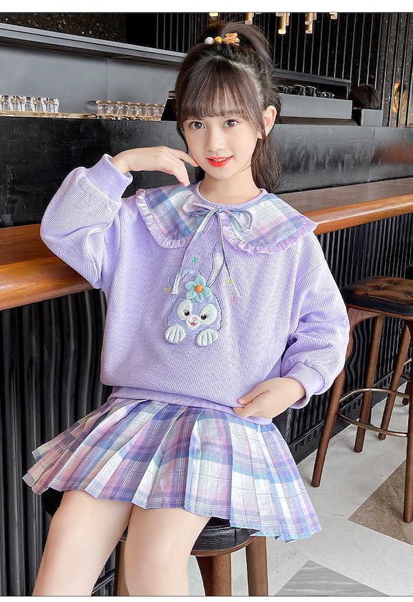 Qoo10] リーナベル 子供服 パーカー スカート