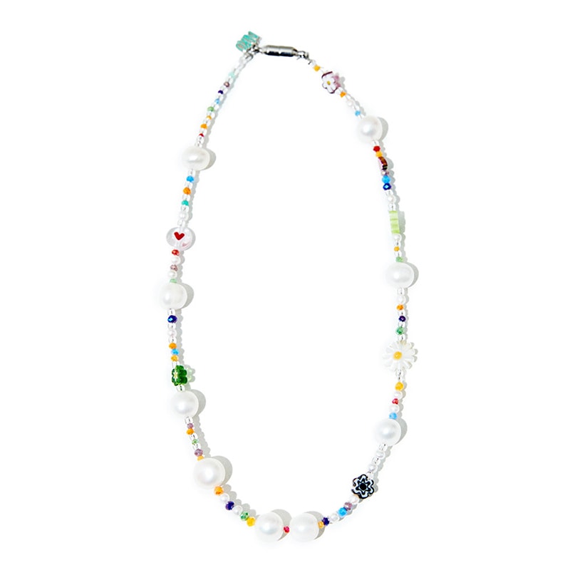 【Stray Kids アイエン着用】Yrr PEARL MULTI NECKLACE #62 Stray Kids アイエン着用】Yrr PEARL 限定版 MULTI NECKLACE #62