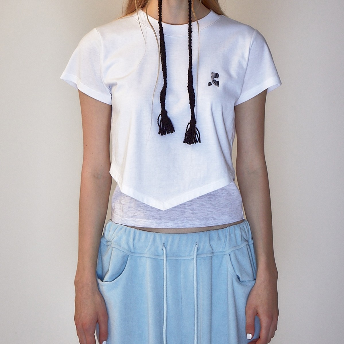 RR ARROW POINT LAYERED T-SHIRT