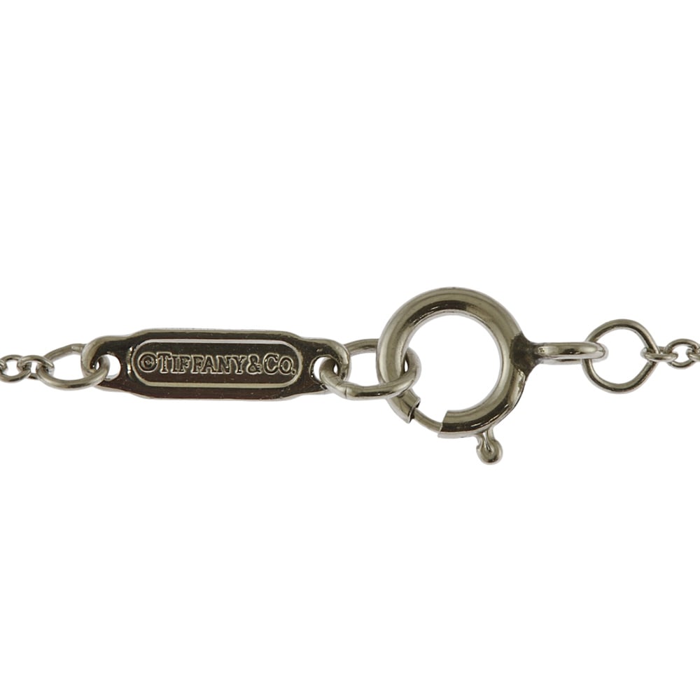 ティファニー ソリティア ネックレス Pt950プラチナ ダイヤモンド TIFFANY&Co. 中古 美品