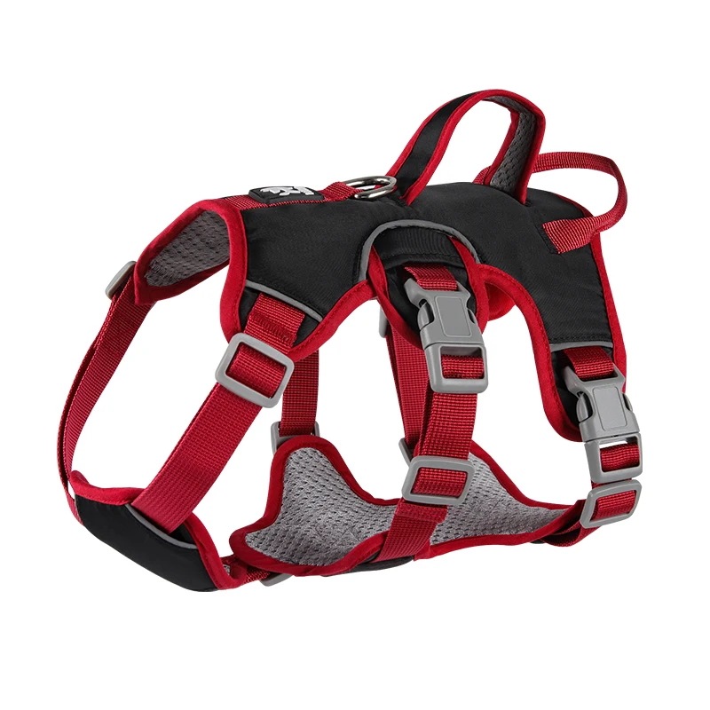 犬用の調節可能なハーネス,子犬用,フレンチブルドッグ,ハスキー,屋外,ウォーキング用,リードループ付き 犬用の調節可能なハーネス,子犬用,フレンチブルドッグ,ハスキー,屋外,ウォーキング用,リードループ付き