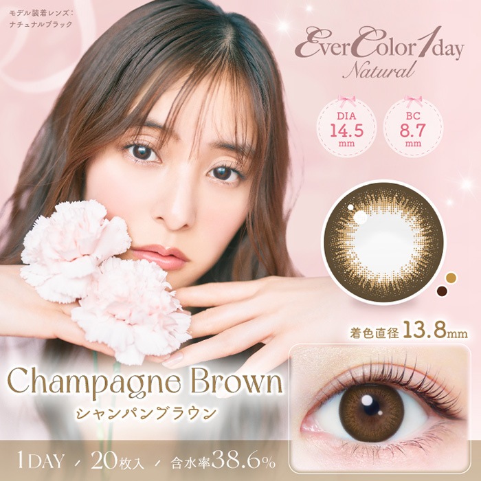 11/1新色追加！！【2箱セット】(1箱20枚)エバーカラーワンデーナチュラル/モイストレーベルUV[evn-1day][AS][EVN2]