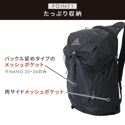 Qoo10] グレゴリー バックパック ザック NANO 18 O : バッグ・雑貨