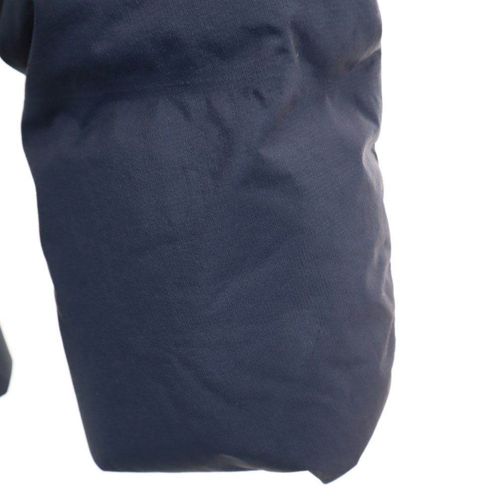 シームレス ダウンジャケット M ネイビー メンズ