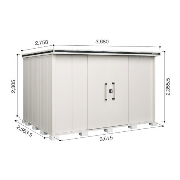 ヨドコウ LMD-3625H CW ショコラウッド エルモ 中・大型物置 (一般地/ロング柱) 法人向け・配送のみ販売 メーカー直送 ヨドコウ LMD-3625H CW ショコラウッド エルモ 中・大型物置 (一般地/ロング柱) 法人向け・配送のみ販売 メーカー直送