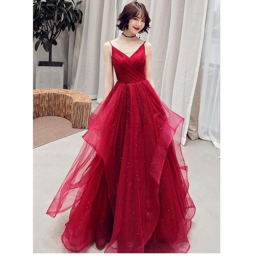 ナイトドレス パーティードレス ロングドレス 結婚式 二次会 衣装 舞台 披露宴 演奏会 発表会 ピ