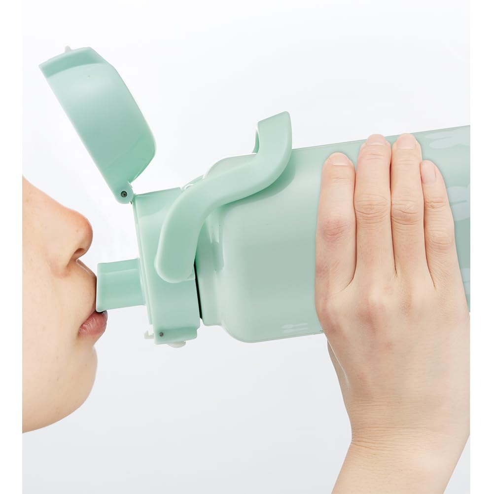 スケーター(Skater) ハンドル付 ステンレス ダイレクトボトル 1000ml 水筒 マグボトル ミッフィー STD10H-A