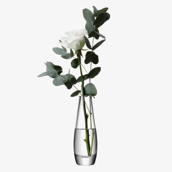 フラワーベース(花器) クリア 高さ17cm