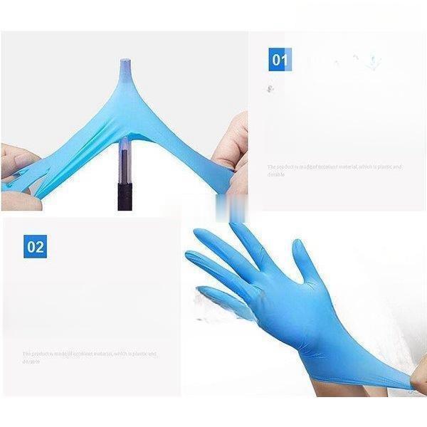 【即納】使い捨て手袋 100枚セット ゴム ニトリルグローブ ニトリル手袋 パウダーフリー 粉なし 弾力良い 掃除用 感染予防対策 衛生管理 家庭用 男女兼用 飲食店 【即納】使い捨て手袋 100枚セット ゴム ニトリルグローブ ニトリル手袋 パウダーフリー 粉なし 弾力良い 掃除用 感染予防対策 衛生管理 家庭用 男女兼用 飲食店