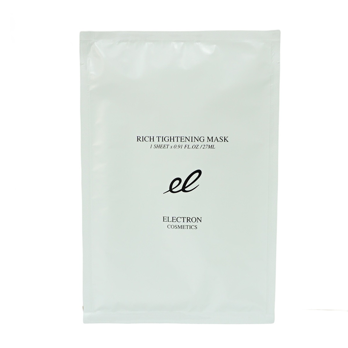【2個セット】エレクトロン リッチタイトニングマスク シート状美容液マスク 電子コスメ 活性電子水 保湿 1枚/27ml×5枚入