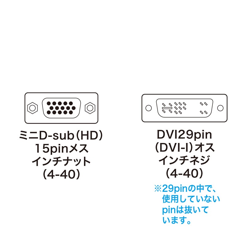 （まとめ買い）DVIアダプタ VGA-DVI AD-DV02K [x3]