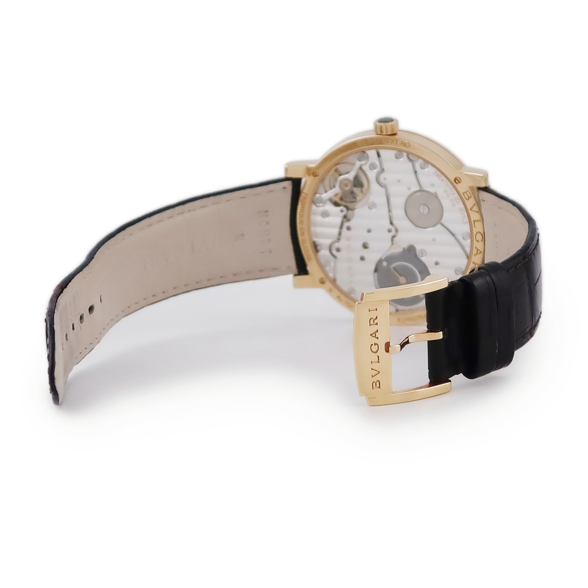 ブルガリブルガリ 102505 BBP41GXTRO 手巻き メンズ K18PG無垢 グレー 3年保証 ブルガリブルガリ 102505 BBP41GXTRO 手巻き メンズ K18PG無垢 グレー 3年保証