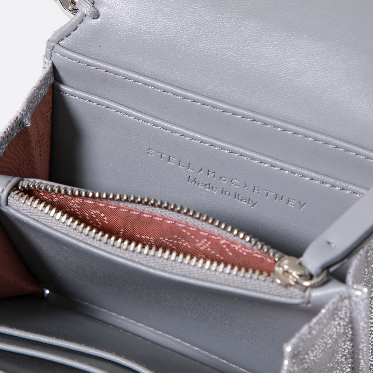 STELLA McCARTNEY ステラマッカートニー チェーンウォレット Falabella ファラベラ 7B0060 WP0301 レディース ミニ財布 8101/SILVER