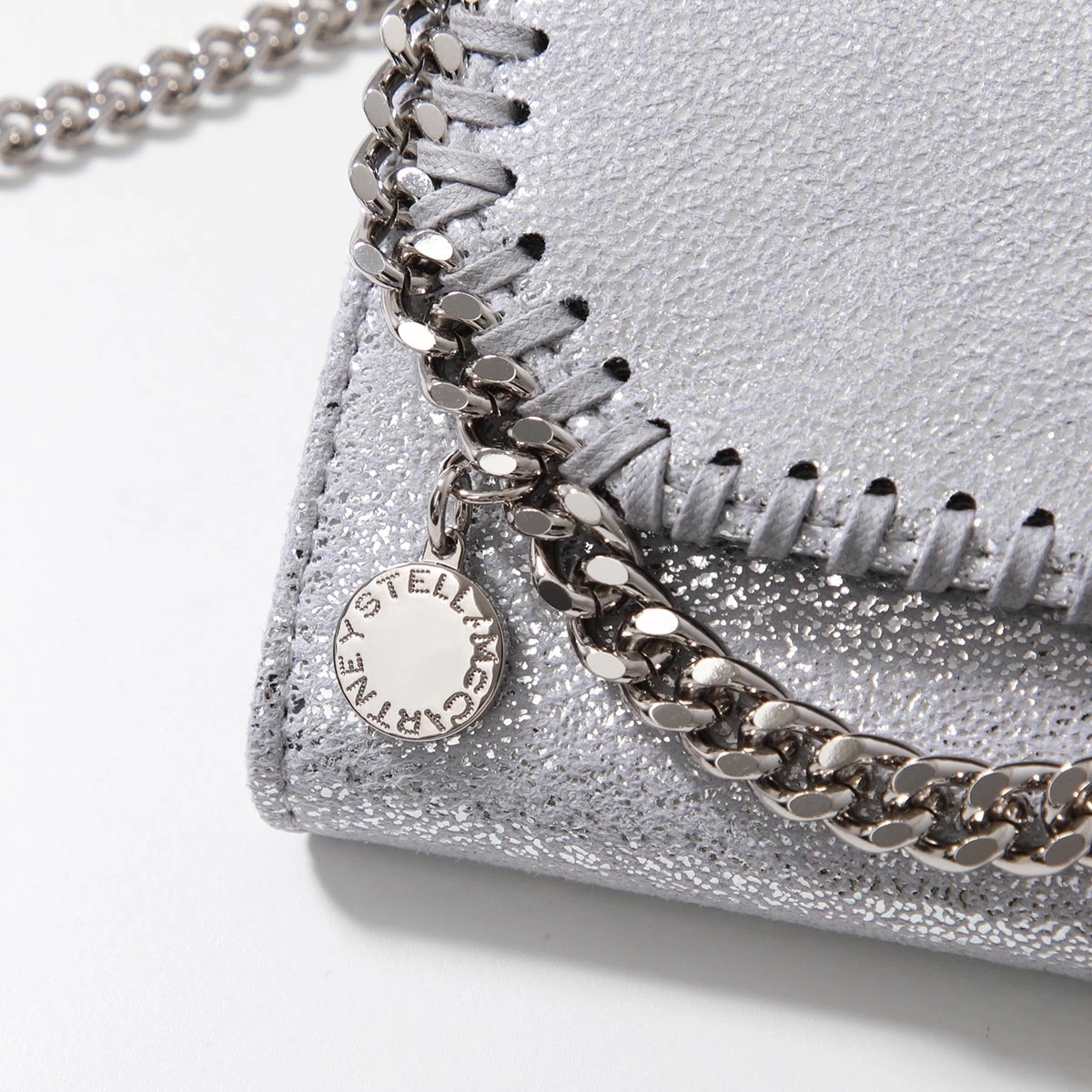 STELLA McCARTNEY ステラマッカートニー チェーンウォレット Falabella ファラベラ 7B0060 WP0301 レディース ミニ財布 8101/SILVER