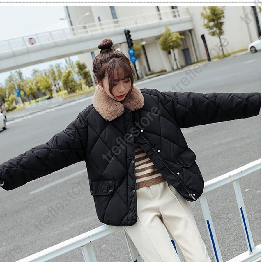 おしゃれ レディース冬服 ファー付き コート 防寒 冬 ショート丈 防寒 キルティングジャケット カジュアル カジュアル お洒落 暖かい アウター かわいい 軽量