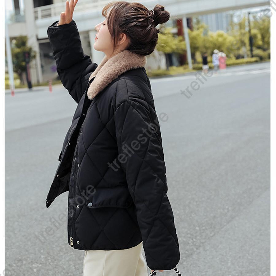 おしゃれ レディース冬服 ファー付き コート 防寒 冬 ショート丈 防寒 キルティングジャケット カジュアル カジュアル お洒落 暖かい アウター かわいい 軽量