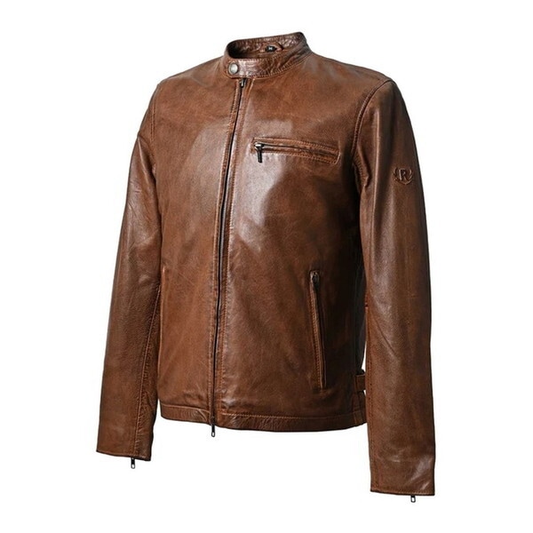 RIDEZ ACE JACKET BROWN L RLJ110 シングルライダースジャケット