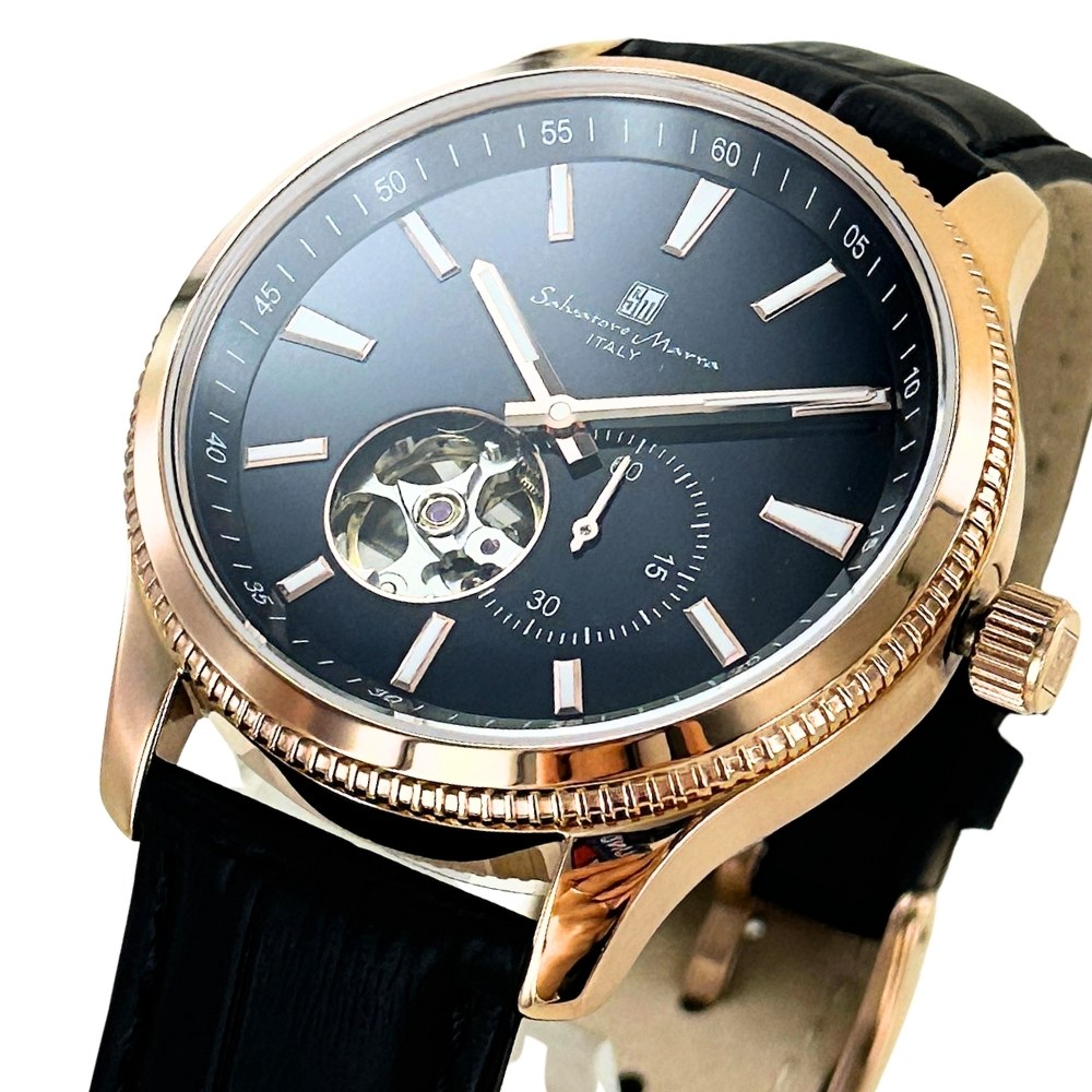 ラッピング済 ギフトセット 流通限定 サルバトーレマーラ メンズ 腕時計 手表 5気圧防水 革ベルト 機械式腕時計 自動巻き メンズ腕時計 男性用腕時計 誕生日 プレゼント 男性 父 夫 彼氏 入社祝 ラッピング済 ギフトセット 流通限定 サルバトーレマーラ メンズ 腕時計 手表 5気圧防水 革ベルト 機械式腕時計 自動巻き メンズ腕時計 男性用腕時計 誕生日 プレゼント 男性 父 夫 彼氏 入社祝