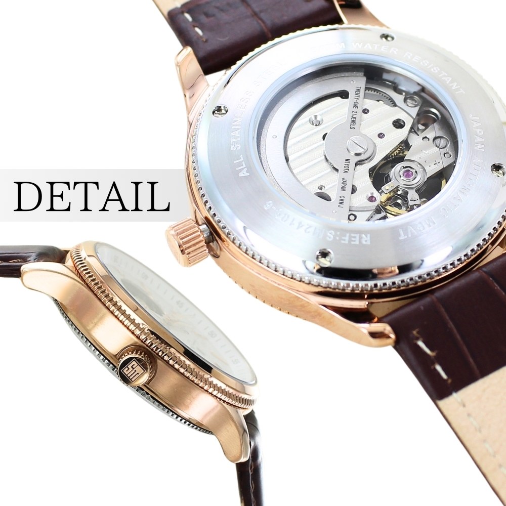 ラッピング済 ギフトセット 流通限定 サルバトーレマーラ メンズ 腕時計 手表 5気圧防水 革ベルト 機械式腕時計 自動巻き メンズ腕時計 男性用腕時計 誕生日 プレゼント 男性 父 夫 彼氏 入社祝 ラッピング済 ギフトセット 流通限定 サルバトーレマーラ メンズ 腕時計 手表 5気圧防水 革ベルト 機械式腕時計 自動巻き メンズ腕時計 男性用腕時計 誕生日 プレゼント 男性 父 夫 彼氏 入社祝