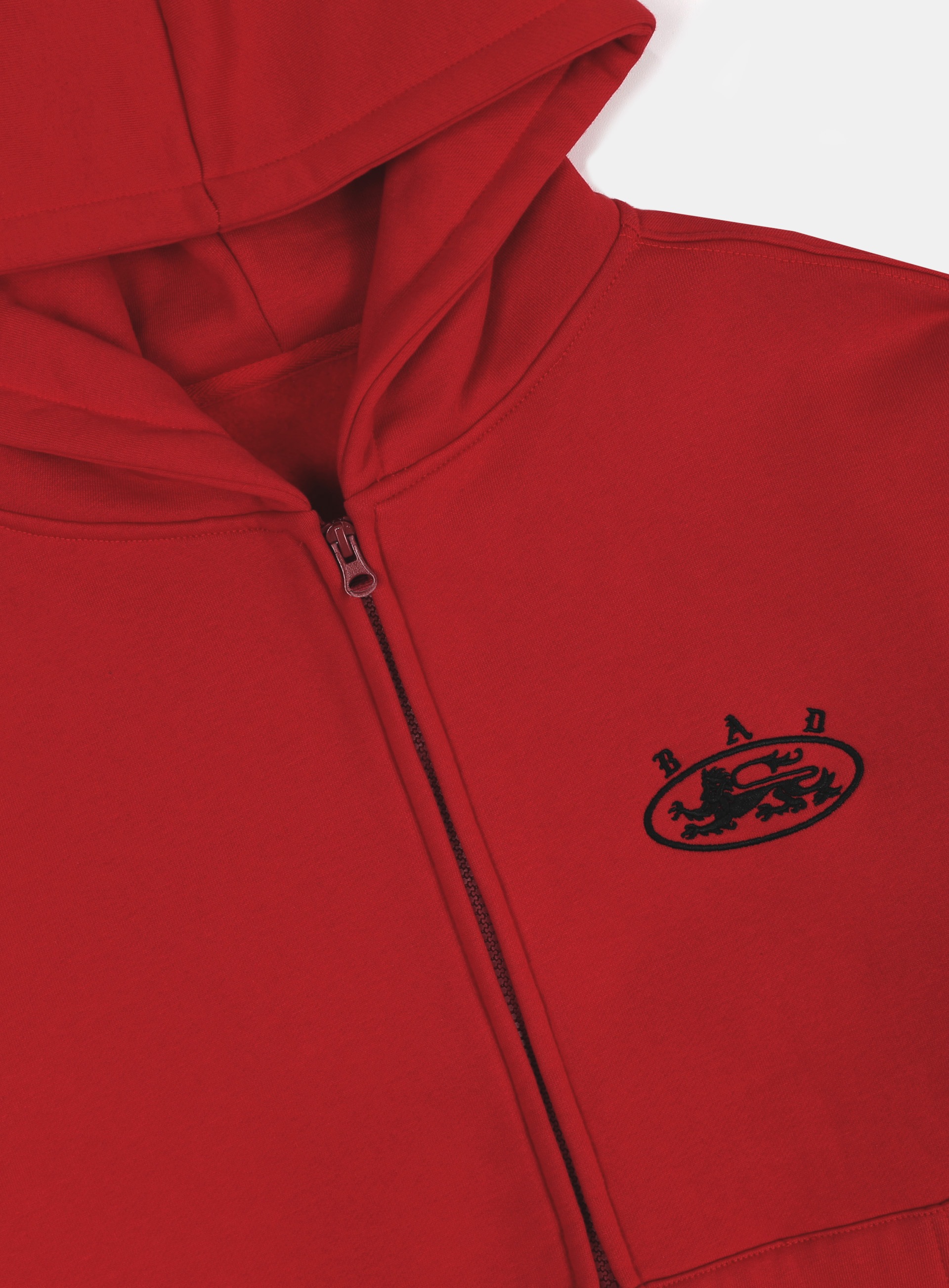 BADBLOOD ♥ Mystic Capsule Hooded Zip-Up /追跡付 BADBLOOD】 クラシックスタイル MYSTIC CAPSULE HOODED ZIP-UP : RED