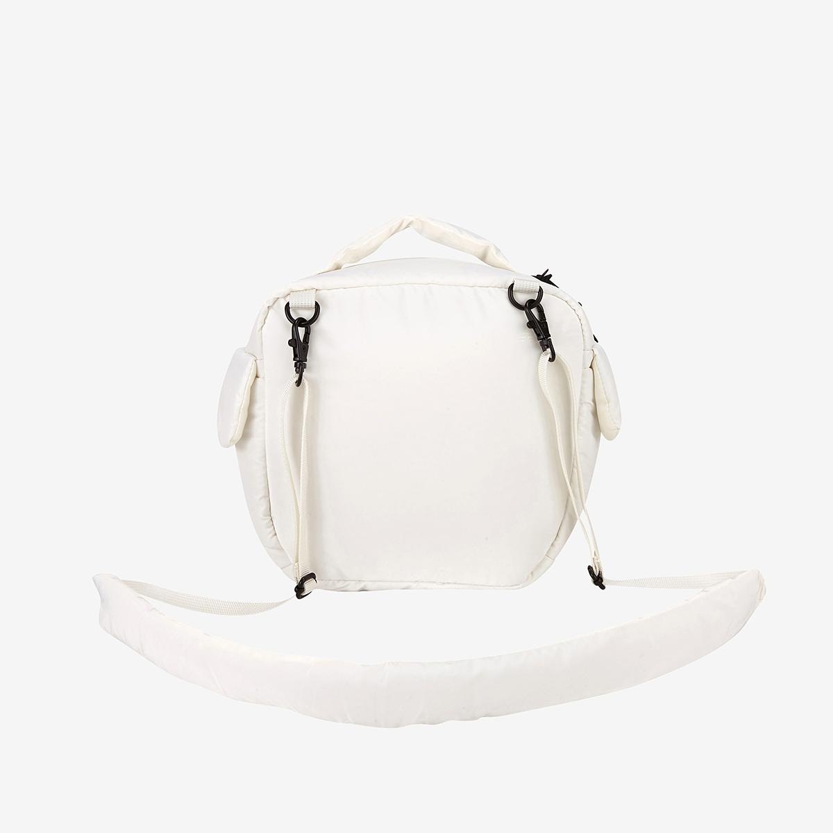 SQUARE MINI BAG NBGCDFF804 クロスバック ボディバッグ ダウン ヌプシ 肩掛け 旅行 レディース メンズ ショルダーバッグ 韓国 人気 かわいい
