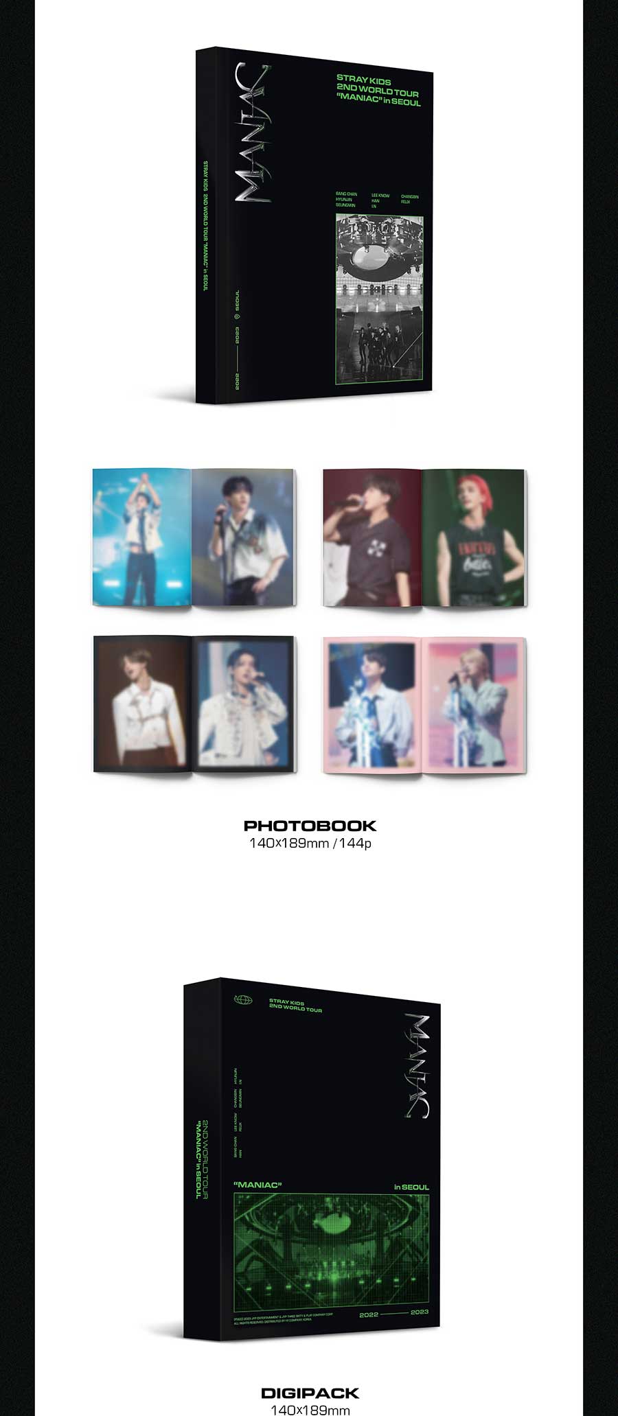 Stray Kids MANIAC in SEOUL DVD JYP特典　ソウル Stray Kids MANIAC in SEOUL DVD JYP特典ソウル