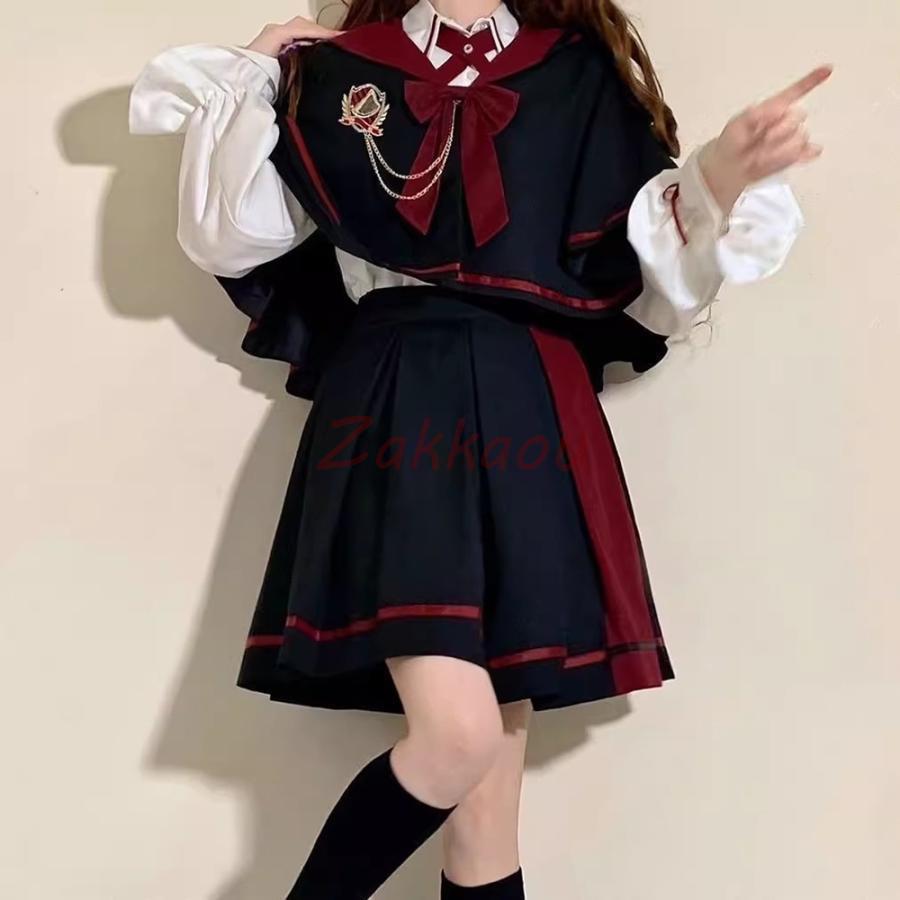 ロリータ ゴスロリ コスプレ コスチューム 衣装 仮装 ローブ+ブラウス+スカート3点セット ハリーポッター コスプレjk 制服 イベント 仮装迅速な出荷 ロリータ ゴスロリ コスプレ コスチューム 衣装 仮装 ローブ+ブラウス+スカート3点セット ハリーポッター コスプレjk 制服 イベント 仮装迅速な出荷