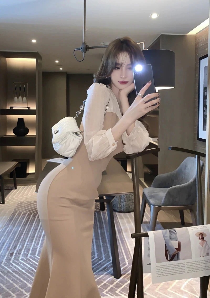 ドッキング 結婚式 フォーマル ワンピ 披露宴 同窓会 演奏会 【JY.】マーメイド裾 フリル袖 ロングワンピース パーティードレス フレア Vネック 卒業式ワンピースドレスドレス ドッキング 結婚式 フォーマル ワンピ 披露宴 同窓会 演奏会 【JY.】マーメイド裾 フリル袖 ロングワンピース パーティードレス フレア Vネック 卒業式ワンピースドレスドレス