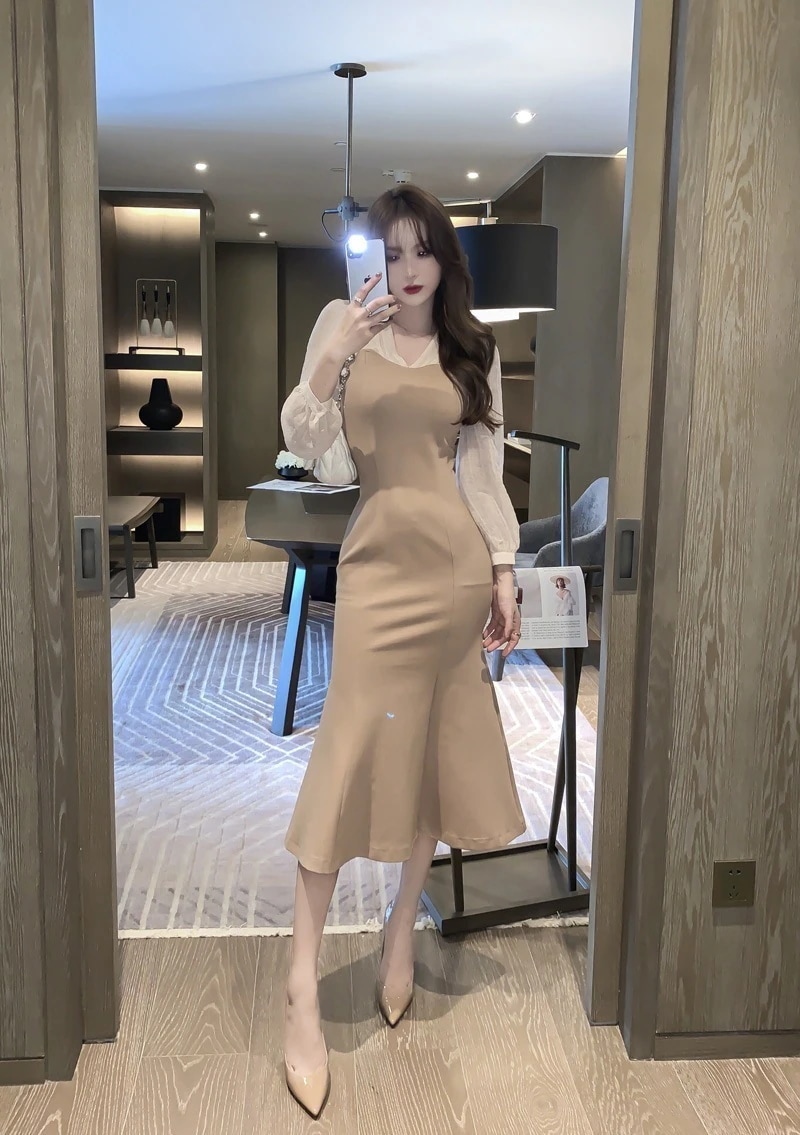 ドッキング 結婚式 フォーマル ワンピ 披露宴 同窓会 演奏会 【JY.】マーメイド裾 フリル袖 ロングワンピース パーティードレス フレア Vネック 卒業式ワンピースドレスドレス ドッキング 結婚式 フォーマル ワンピ 披露宴 同窓会 演奏会 【JY.】マーメイド裾 フリル袖 ロングワンピース パーティードレス フレア Vネック 卒業式ワンピースドレスドレス