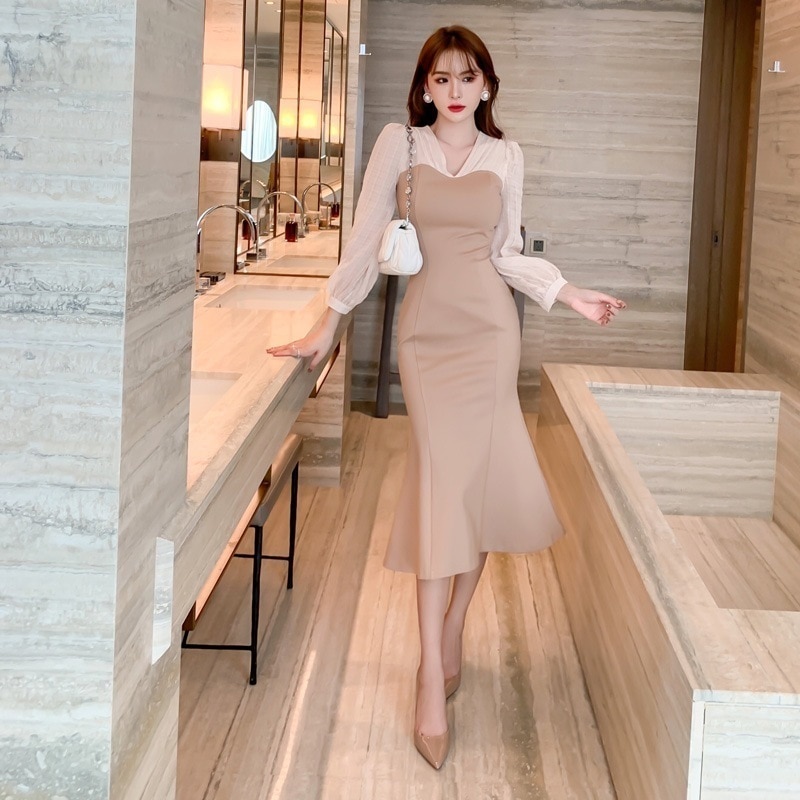 ドッキング 結婚式 フォーマル ワンピ 披露宴 同窓会 演奏会 【JY.】マーメイド裾 フリル袖 ロングワンピース パーティードレス フレア Vネック 卒業式ワンピースドレスドレス ドッキング 結婚式 フォーマル ワンピ 披露宴 同窓会 演奏会 【JY.】マーメイド裾 フリル袖 ロングワンピース パーティードレス フレア Vネック 卒業式ワンピースドレスドレス