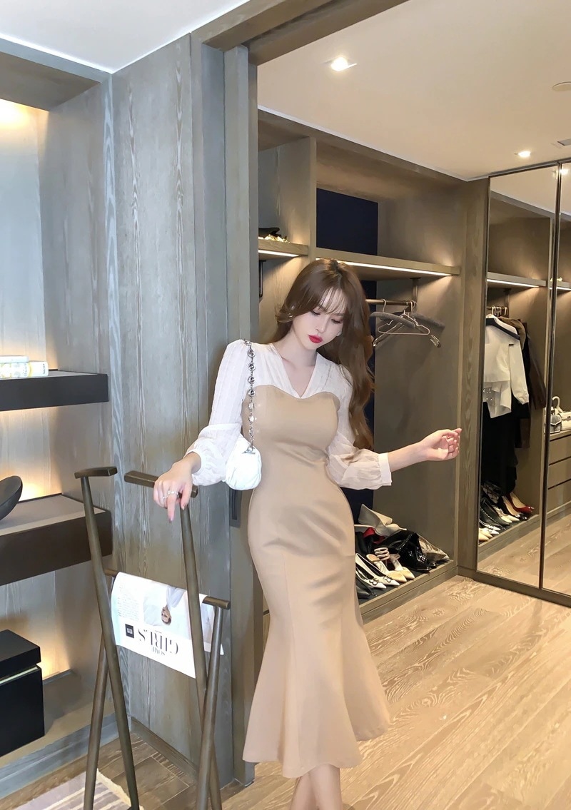 ドッキング 結婚式 フォーマル ワンピ 披露宴 同窓会 演奏会 【JY.】マーメイド裾 フリル袖 ロングワンピース パーティードレス フレア Vネック 卒業式ワンピースドレスドレス ドッキング 結婚式 フォーマル ワンピ 披露宴 同窓会 演奏会 【JY.】マーメイド裾 フリル袖 ロングワンピース パーティードレス フレア Vネック 卒業式ワンピースドレスドレス