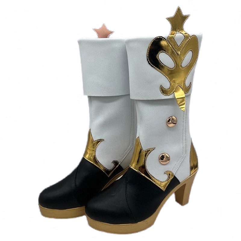 原神フォンテーヌ・クロリンドアニメーションシューズ二次元コミック展示パフォーマンスシューズご要望に応じてカスタマイズ可能