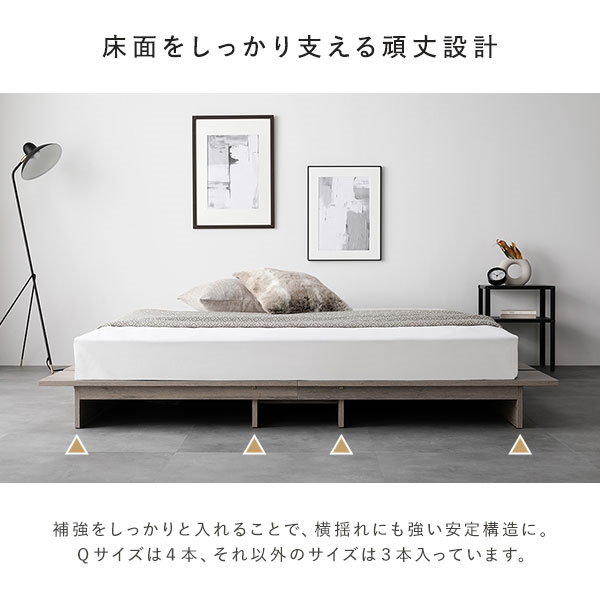 Qoo10] ステージベッド クイーン ベッドフレーム