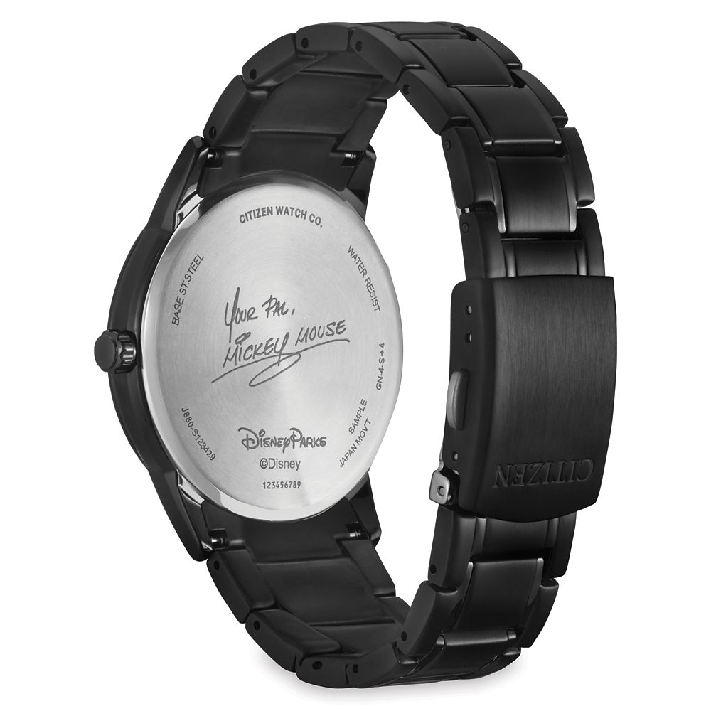 Citizen ミッキーマウスステンレススチールエコドライブウォッチ大人用 Citizen ミッキーマウスステンレススチールエコドライブウォッチ大人用