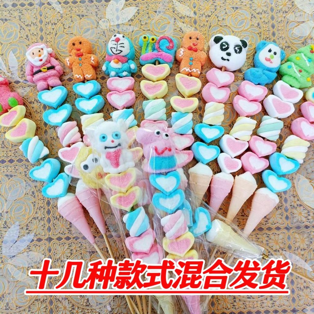 漫画マシュマロ串子供用スナックキャンディースクールスナック 誕生日プレゼント