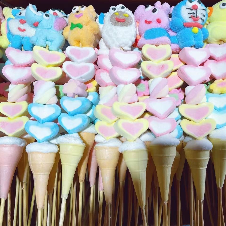 漫画マシュマロ串子供用スナックキャンディースクールスナック 誕生日プレゼント