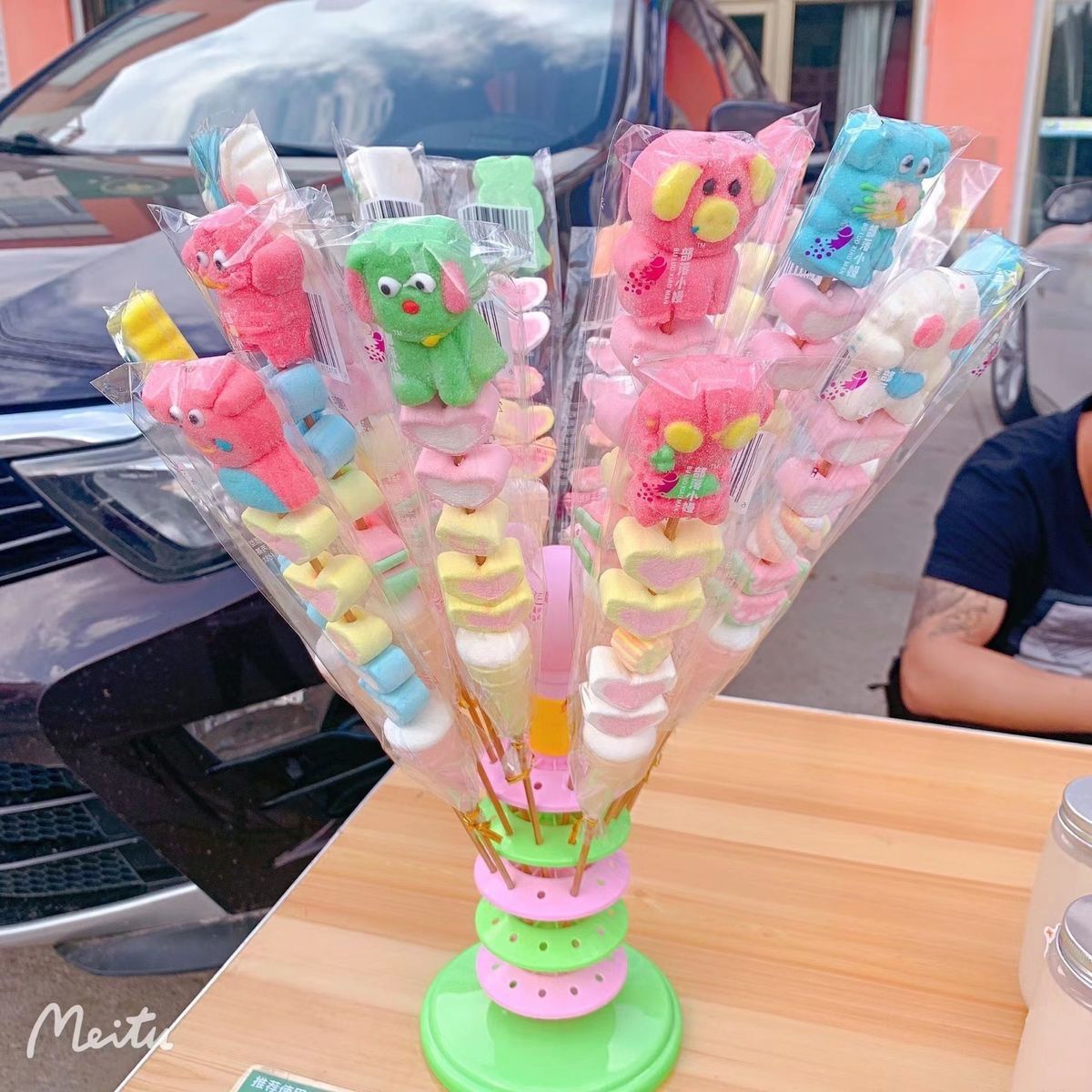 漫画マシュマロ串子供用スナックキャンディースクールスナック 誕生日プレゼント