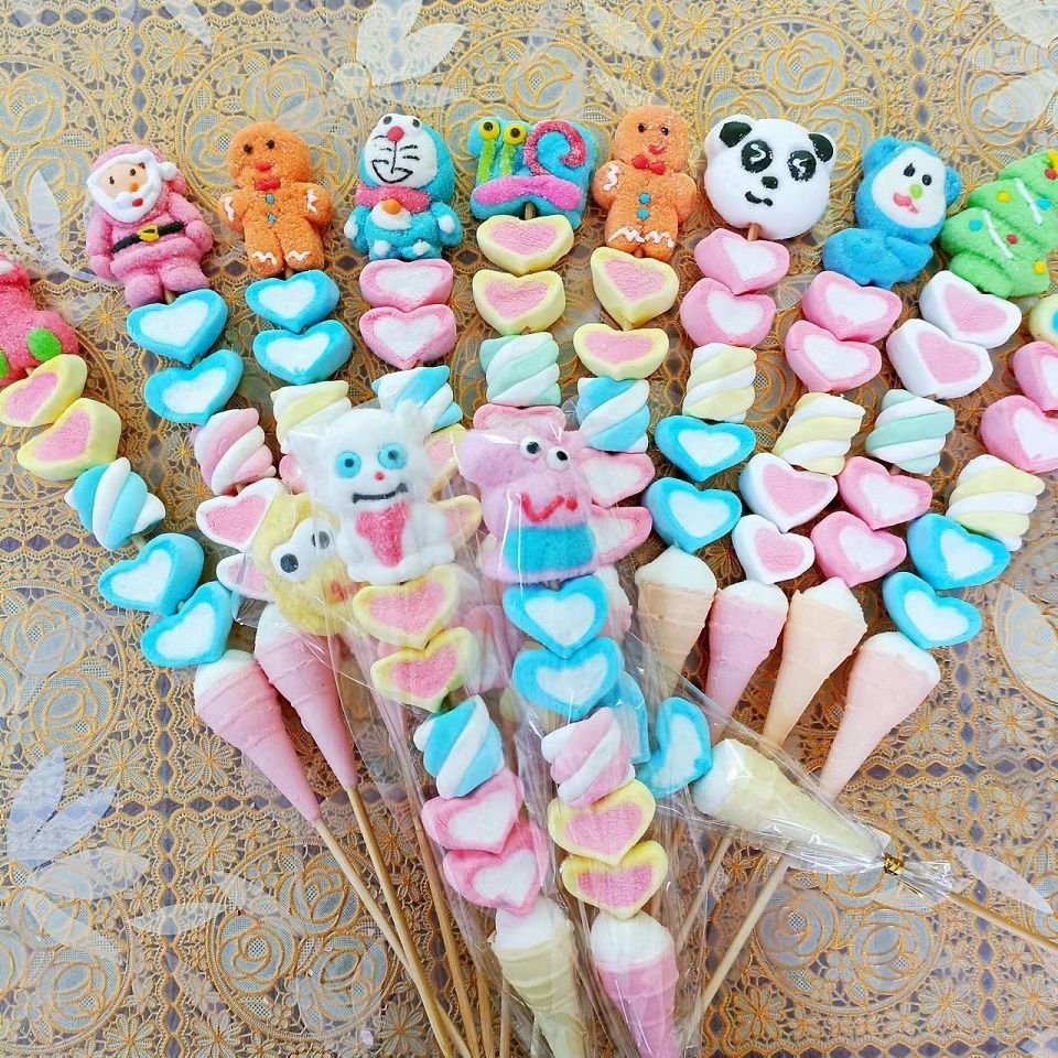 漫画マシュマロ串子供用スナックキャンディースクールスナック 誕生日プレゼント
