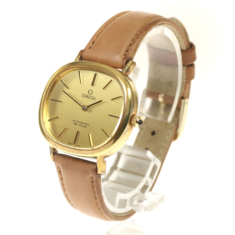 訳あり オメガ OMEGA MD151.777 デビル スクエア cal.684 ヴィンテージ 自動巻き メンズ _810138【中古】