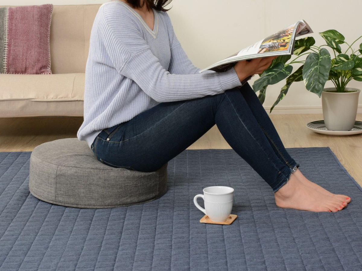 カバーが洗えるクッション ダリアン生地 ラウンド 低反発ウレタン 日本製 クッション 低反発 円 座布団 直径48cm フロアクッション 極厚 厚さ16cm おしゃれ 長時間 痛くなりにくい カバーが洗えるクッション ダリアン生地 ラウンド 低反発ウレタン 日本製 クッション 低反発 円 座布団 直径48cm フロアクッション 極厚 厚さ16cm おしゃれ 長時間 痛くなりにくい