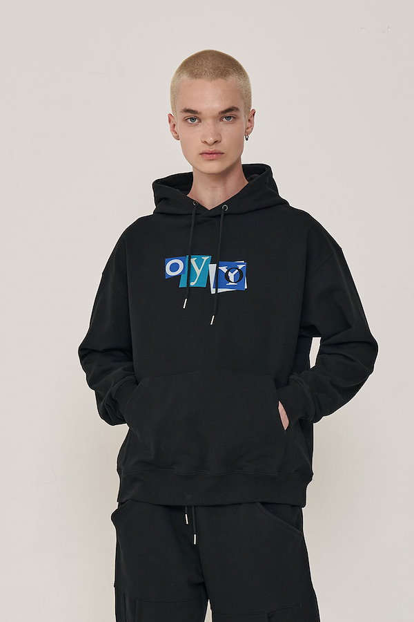 「OY オーワイ」コラージュオードリーフーディー プルオーバースウェットパーカー OY コラージュ オードリー フーディー プルオーバーパーカー くま