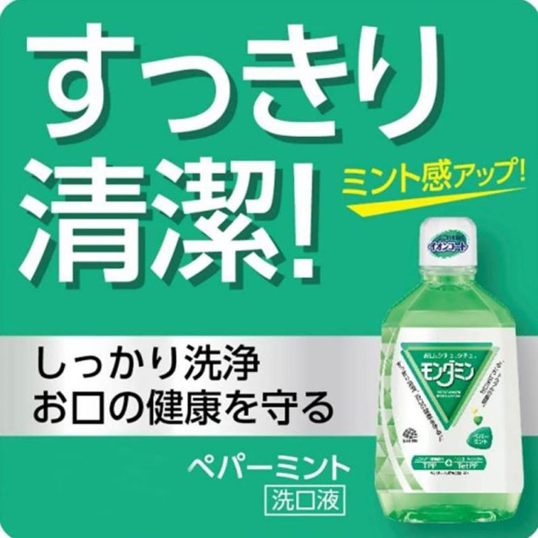 モンダミン ペパーミント 380ml マウスウォッシュ 【×24個セット】 まとめ買い アース製薬