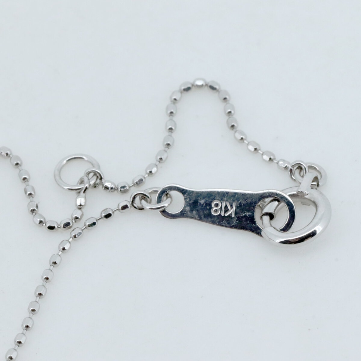 ヴァンドーム青山 ダイヤモンド ネックレス 0.22ct K18WG(18金 ホワイトゴールド) 質屋出品 ヴァンドーム青山 ダイヤモンド ネックレス 0.22ct K18WG(18金 ホワイトゴールド) 質屋出品