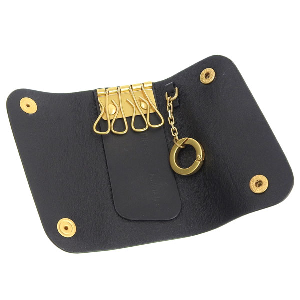 イルビゾンテ/IL BISONTE キーケース 鍵入れ ブラック メンズ レディース skh087p mdprevattcaulkingandwaterproofing.com