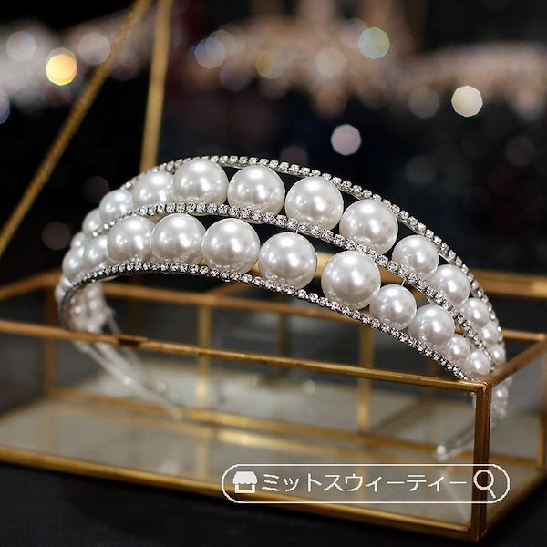 パール　カチューシャ　ヘッドドレス　パーティー　ブライダル　ウェディング 楽天市場】カチューシャ ヘッドドレス ゴールド ヘア
