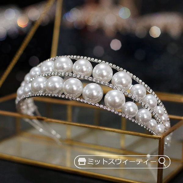パール　カチューシャ　ヘッドドレス　パーティー　ブライダル　ウェディング 楽天市場】ヘッドドレス カチューシャ パール ブライダル ヘア