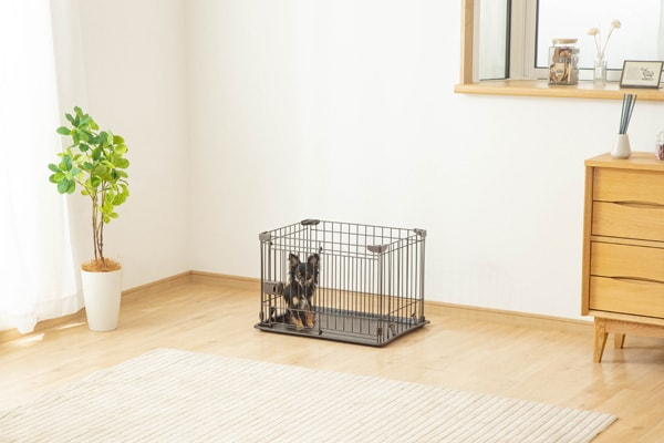 アイリスオーヤマ システムサークルトレー付き STS-400T マットブラウン/マットホワイト