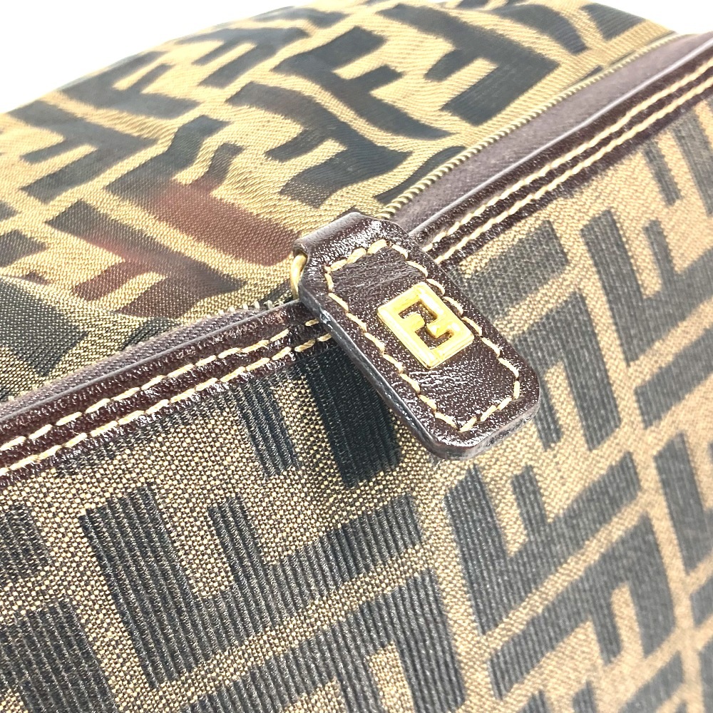 FENDI ズッカ柄 エコバッグ ナイロン ブラウン 403198-4.jpg