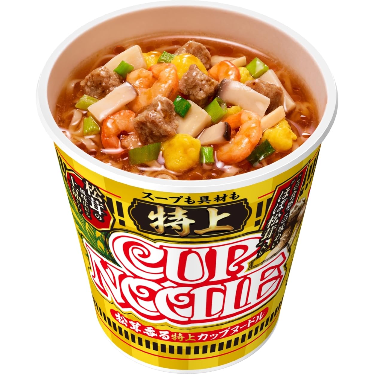 特上 カップヌードル [松茸の風味広がる上品スープ] 日清食品 カップ麺 72g ×20個